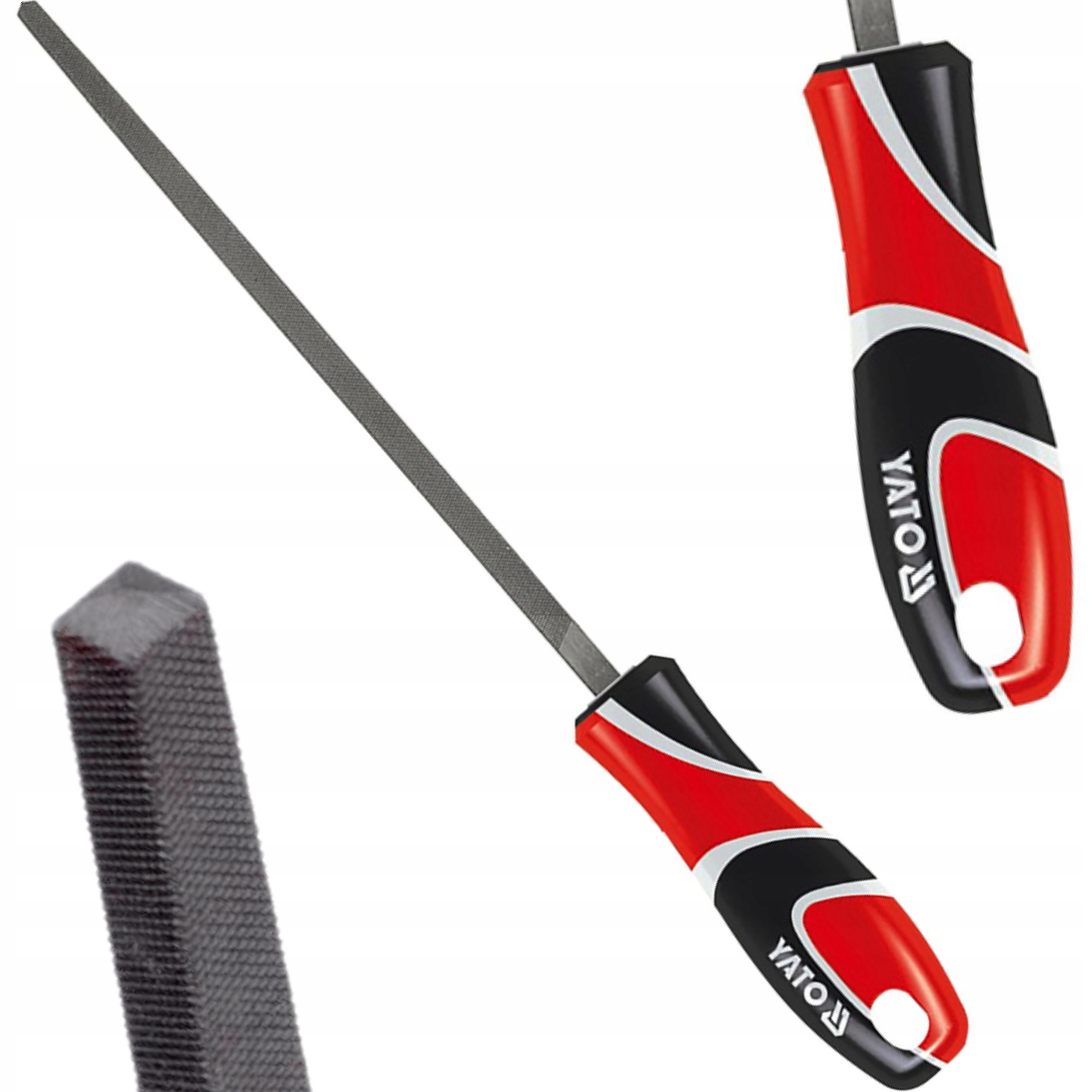 PILNIK DO METALU KWADRATOWY 150MM STAL T12 NACIĘCIE 2 DO OBRÓBKI YT-6181