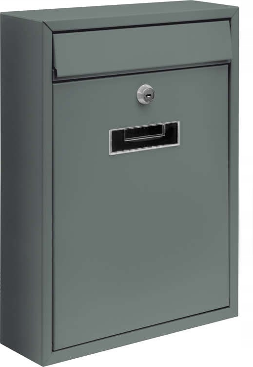 SKRZYNKA NA LISTY POCZTOWA 360x260x80MM SZARA