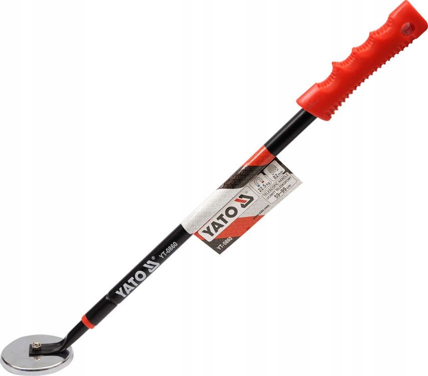 YATO CHWYTAK MAGNETYCZNY TELESKOPOWY 590-990 MM UDŹWIG MAX 22,5KG YT-0860