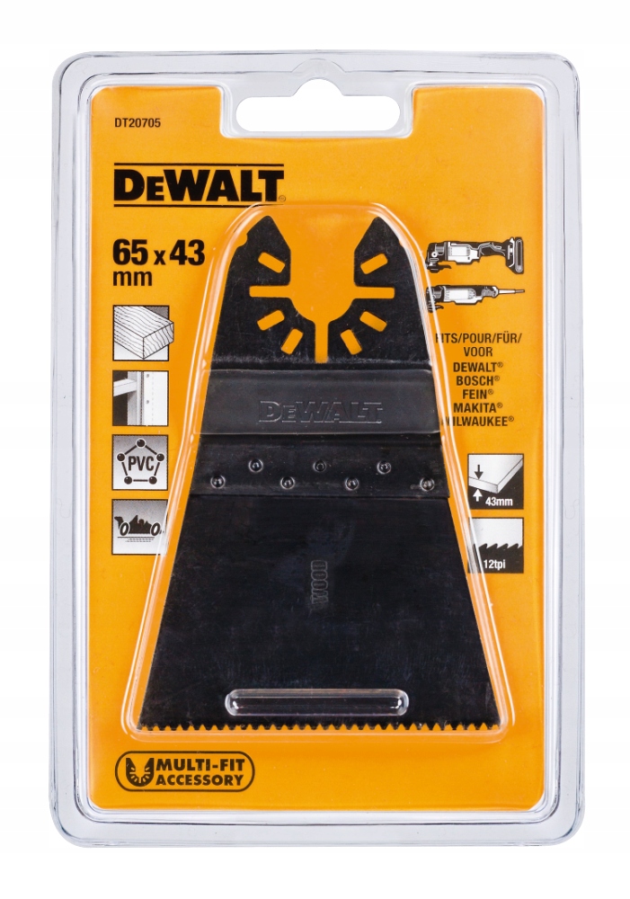 BRZESZCZOT DO CIĘCIA drewna DeWALT DT20705 43x65mm