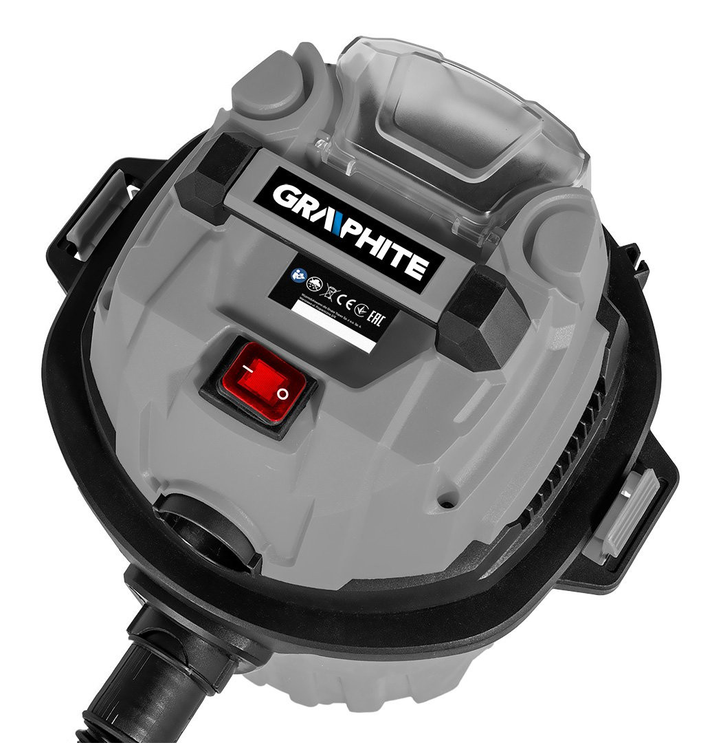 GRAPHITE ODKURZACZ PRZEMYSŁOWY WARSZTATOWY 12L 18V