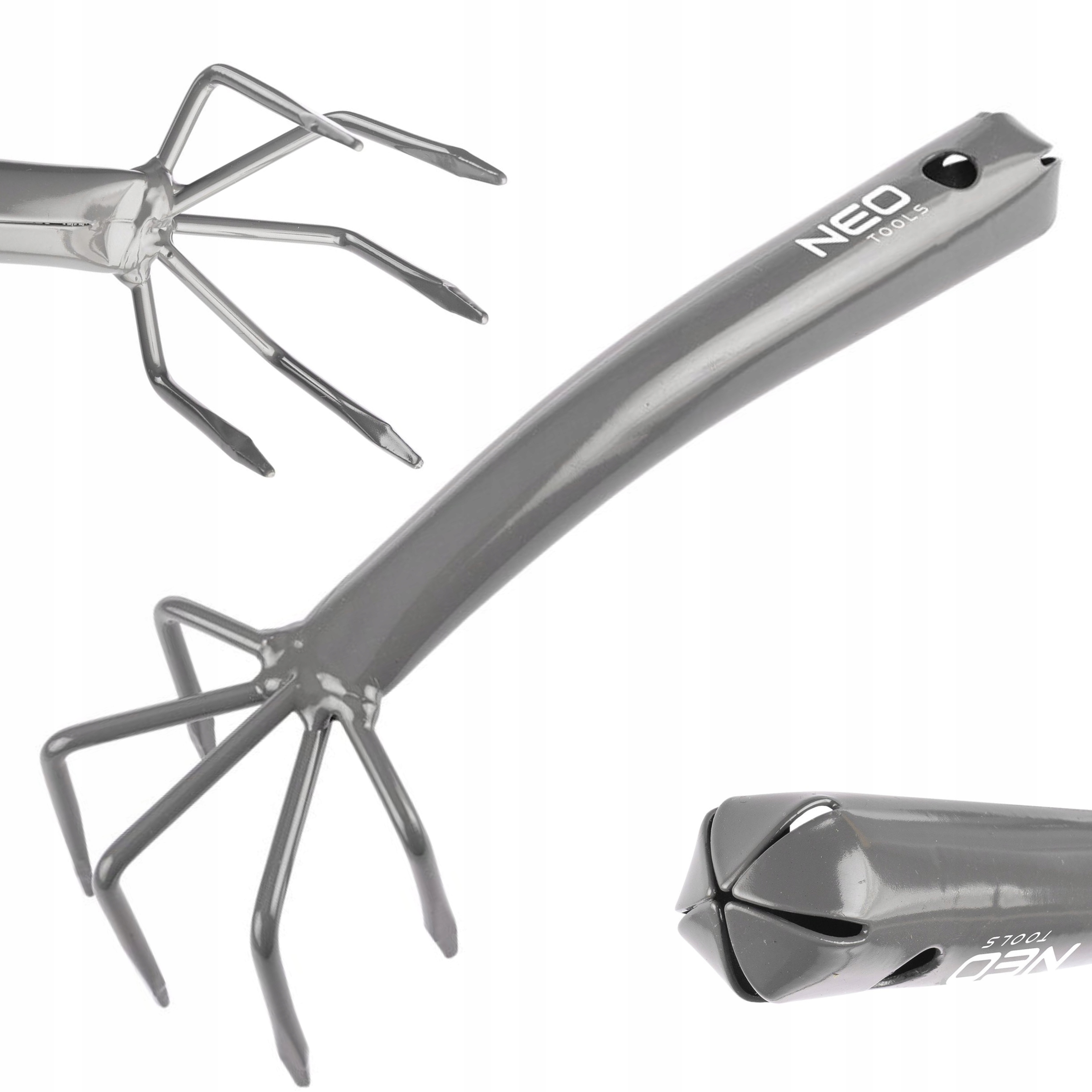 NEO KOMPAKTOWE GRABKI PAZURKI DO PIELENIA 5 ZĘBÓW GRABIE 240mm 95-020