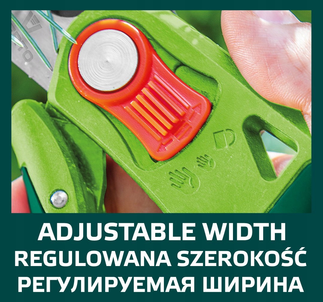 VERTO SEKATOR OGRODOWY UNIWERSALNY 210mm REGUL ŚREDNICA CIĘCIA 12mm 15G202