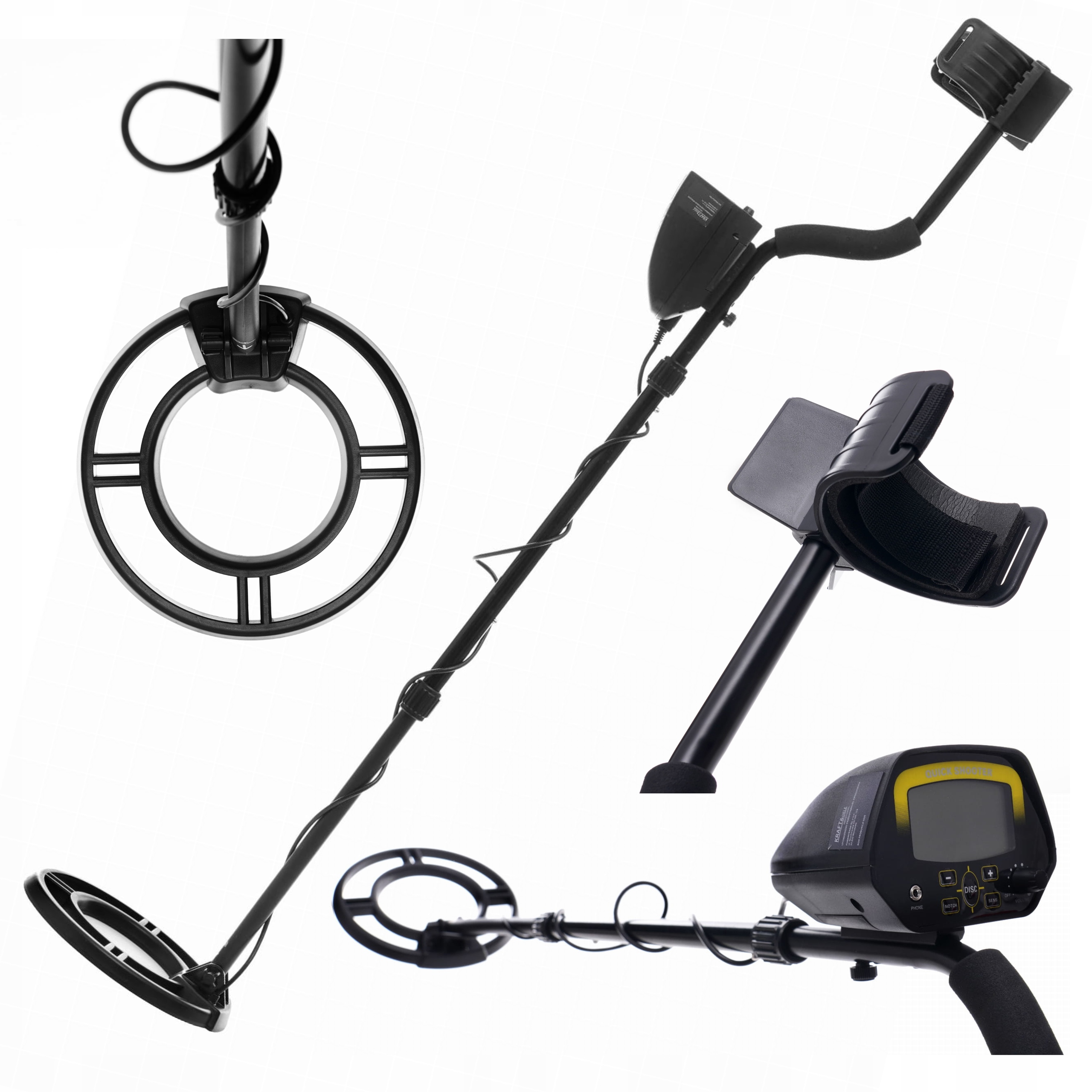 WYKRYWACZ METALI DETEKTOR METALU SONDa WODOODPORNa UCHWYT KRAFTDELE KD10402