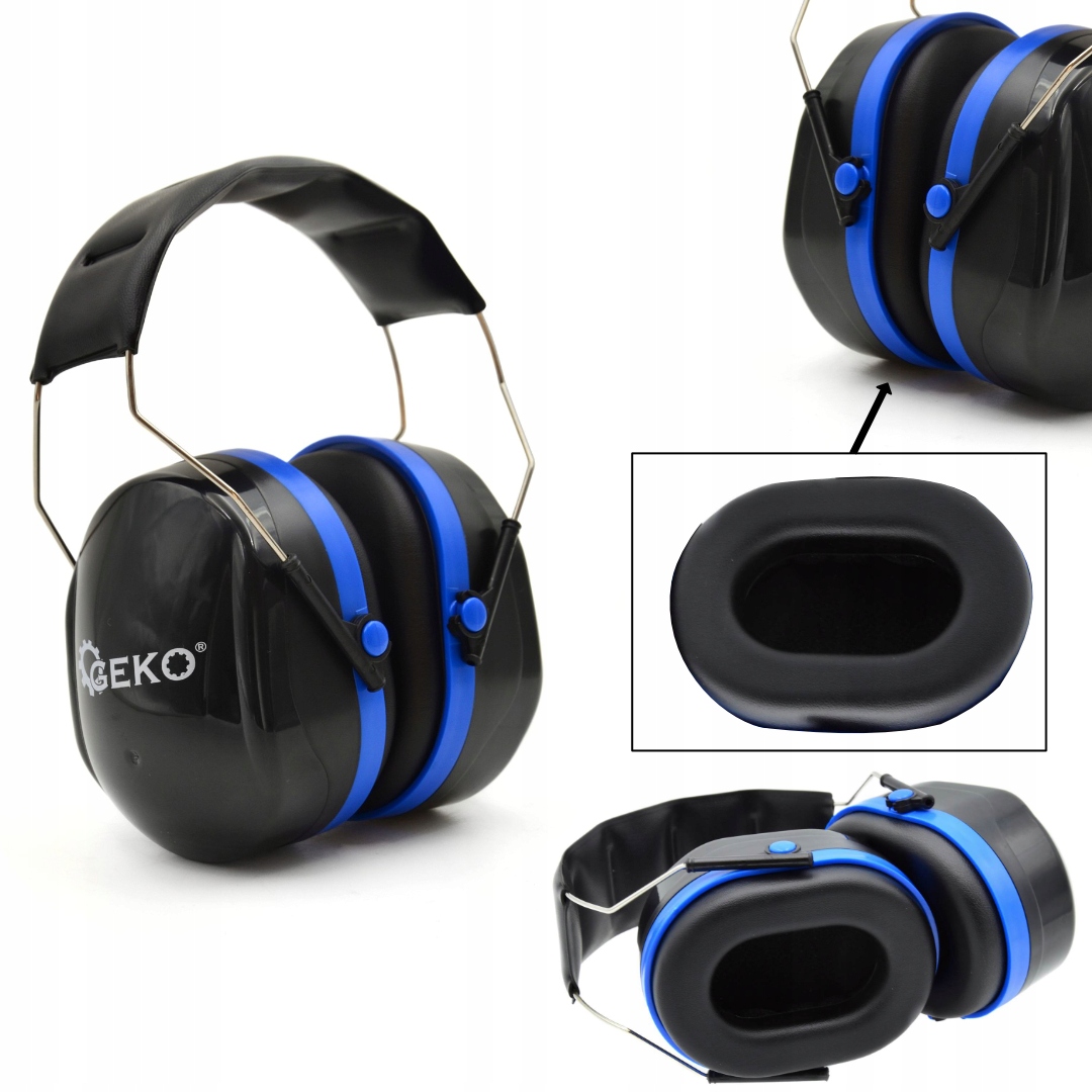 GEKO SŁUCHAWKI OCHRONNE PREMIUM NAUSZNIKI WYGŁUSZAJĄCE PRZECIWHAŁASOWE