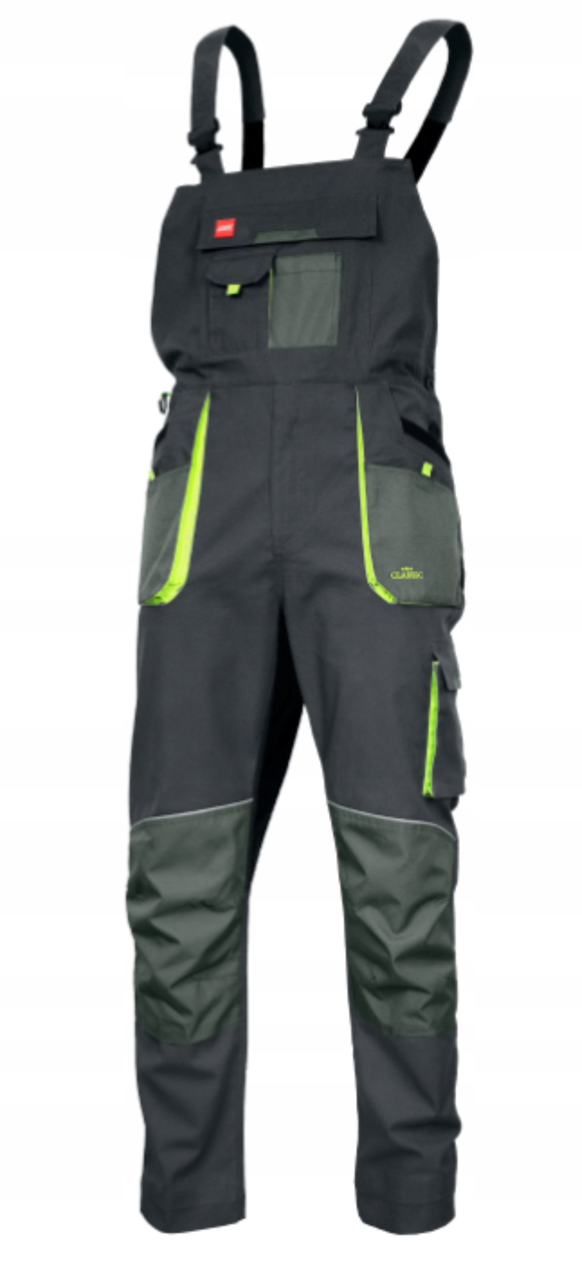 OGRODNICZKI ROBOCZE SPODNIE CLASSIC STRETCH SLIM Elastyczne WZMACNIANE R 60