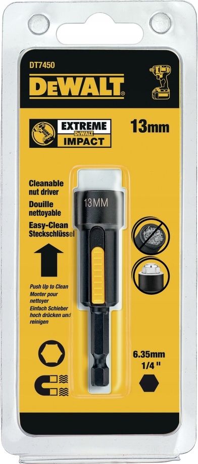 DeWALT końcówka nasadkowa magnetyczna 13mm DT7450