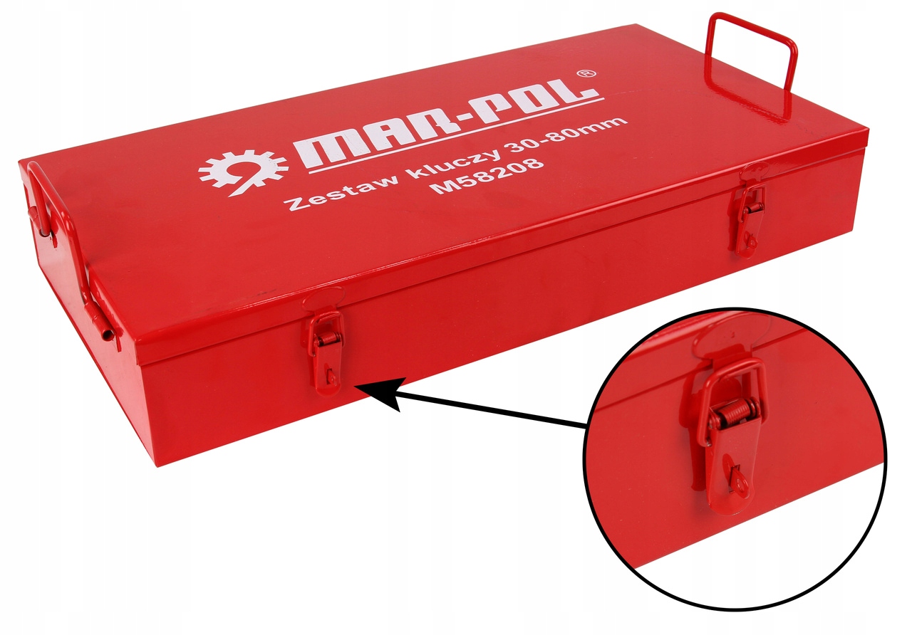 ZESTAW KLUCZY NASADOWYCH 21PCS, ELEMENTÓW, 1"30-80MM CRV Z WALIZKĄ