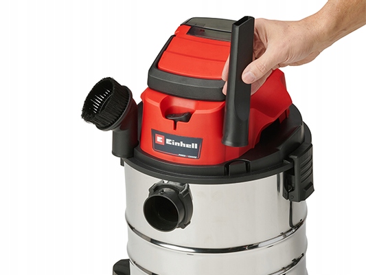 ODKURZACZ WARSZTATOWY 20L NA SUCHO MOKRO 18V TC-VC 18/20 Li S-Solo EINHELL