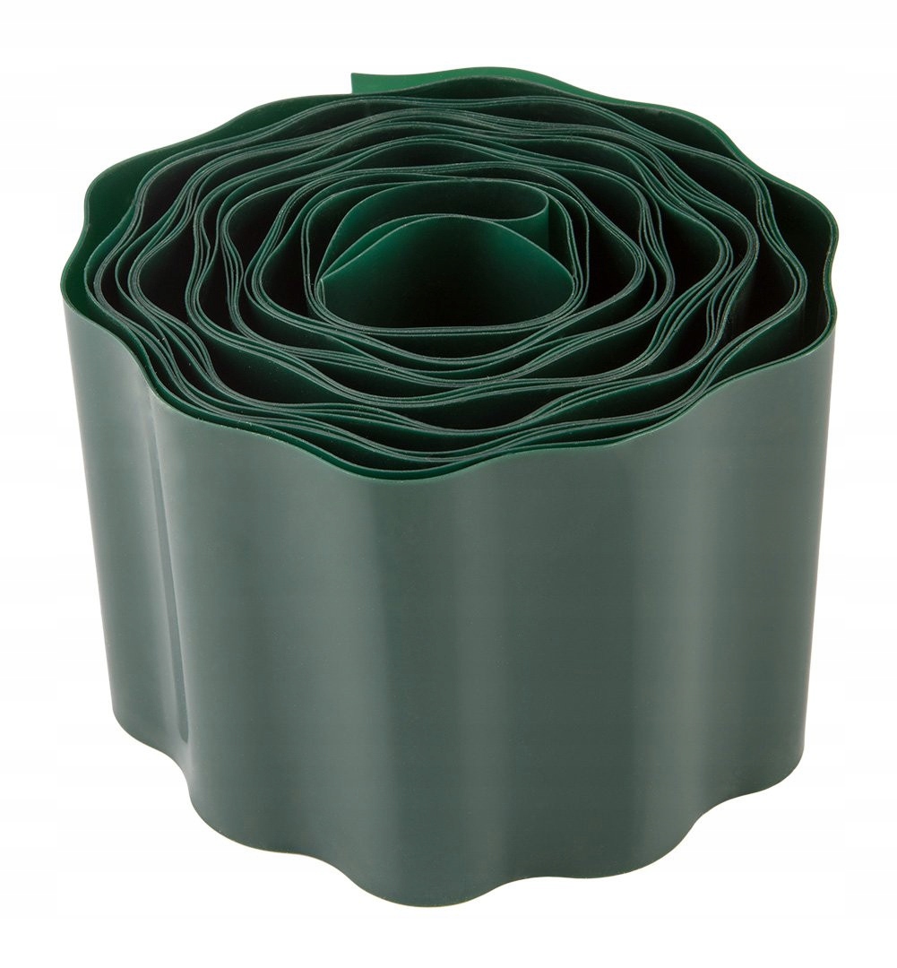 VERTO OBRZEŻE DO TRAWNIKÓW PALISADA PŁOTEK 10 CM X 9 M, ZIELONE 15G510