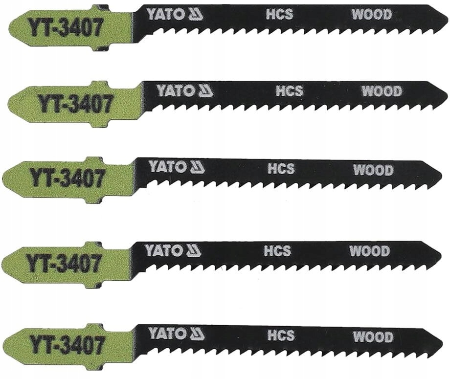 YATO BRZESZCZOT DO WYRZYNARKI TYP T, 13 TPI, DO DREWNA / 5 SZT YT-3407