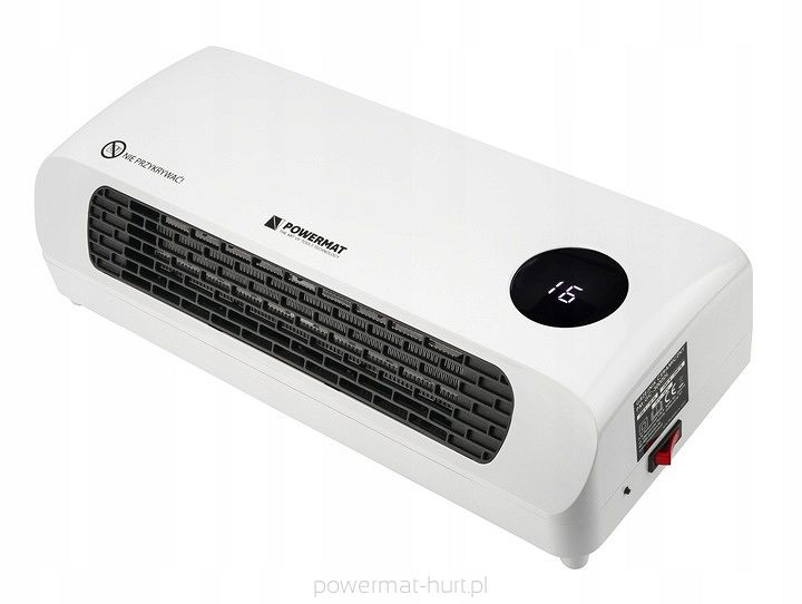 KURTYNA POWIETRZNA GRZEJNIK CERAMICZNY 2000W PILOT GRZANIE NAWIEW GC-3000DL