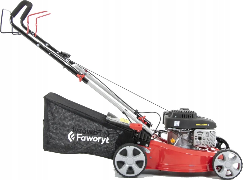FAWORYT STALOWA KOSIARKA SPALINOWA DO TRAWY Z NAPĘDEM LONCIN 4KM 46cm 60L