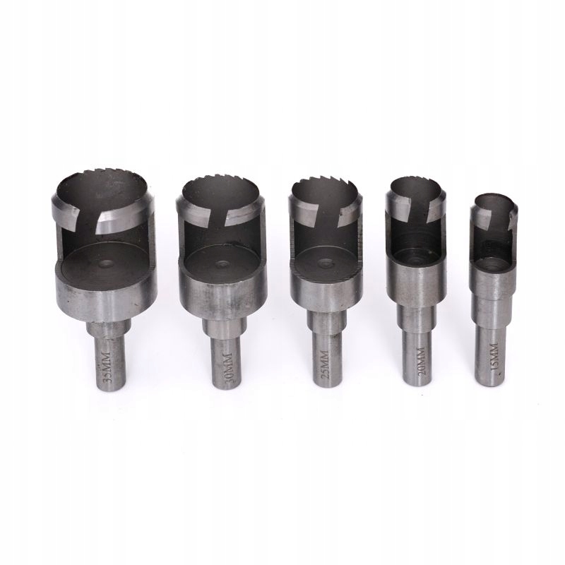 ZESTAW WIERTEŁ SĘKOWNIKÓW I FLEKOWNIKÓW 10 sztuk elementów KRAT&DELE