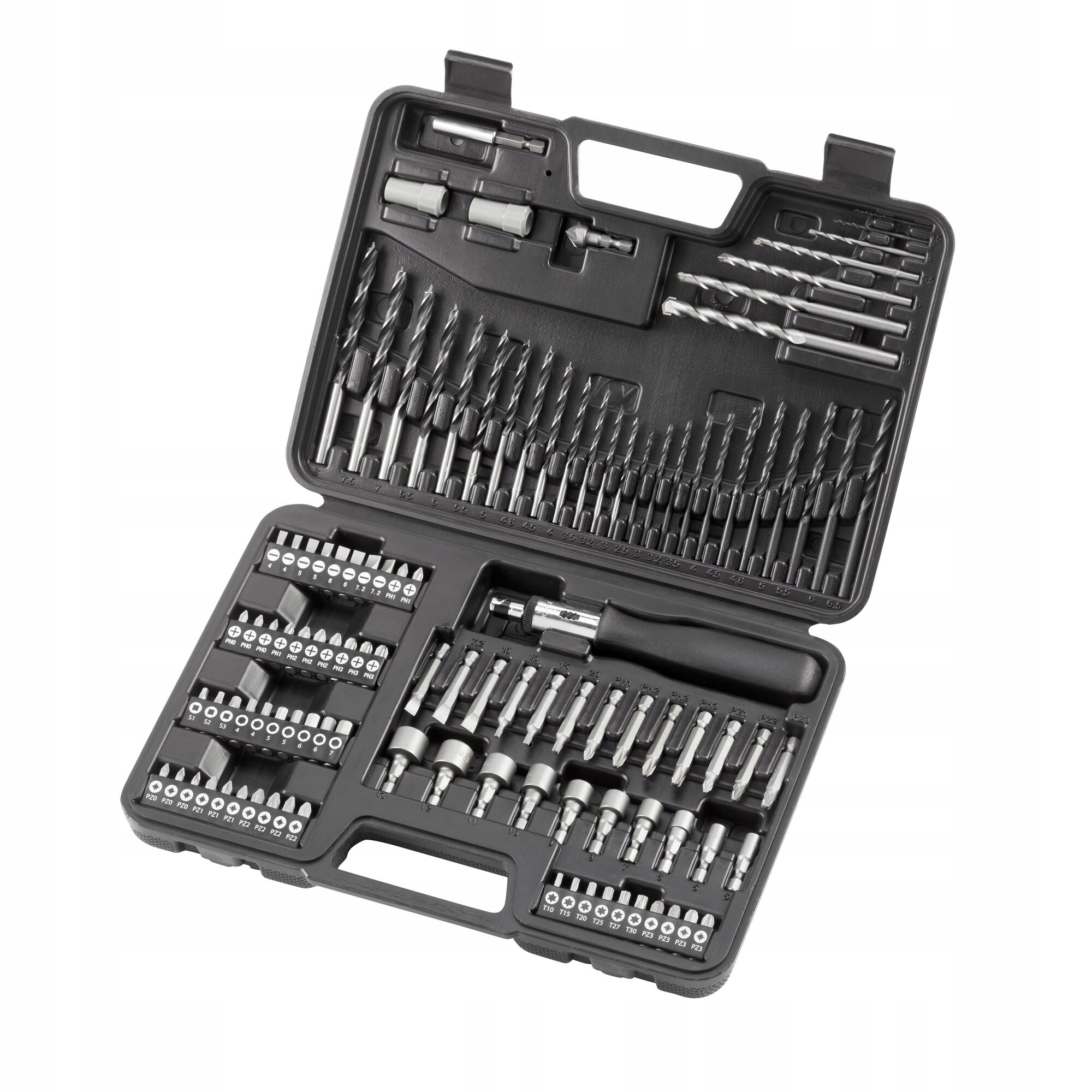 DEWALT ZESTAW KOMPLET 109el BITY WIERTŁA NASADKI KOŃCÓWKI TORX DT0109-QZ