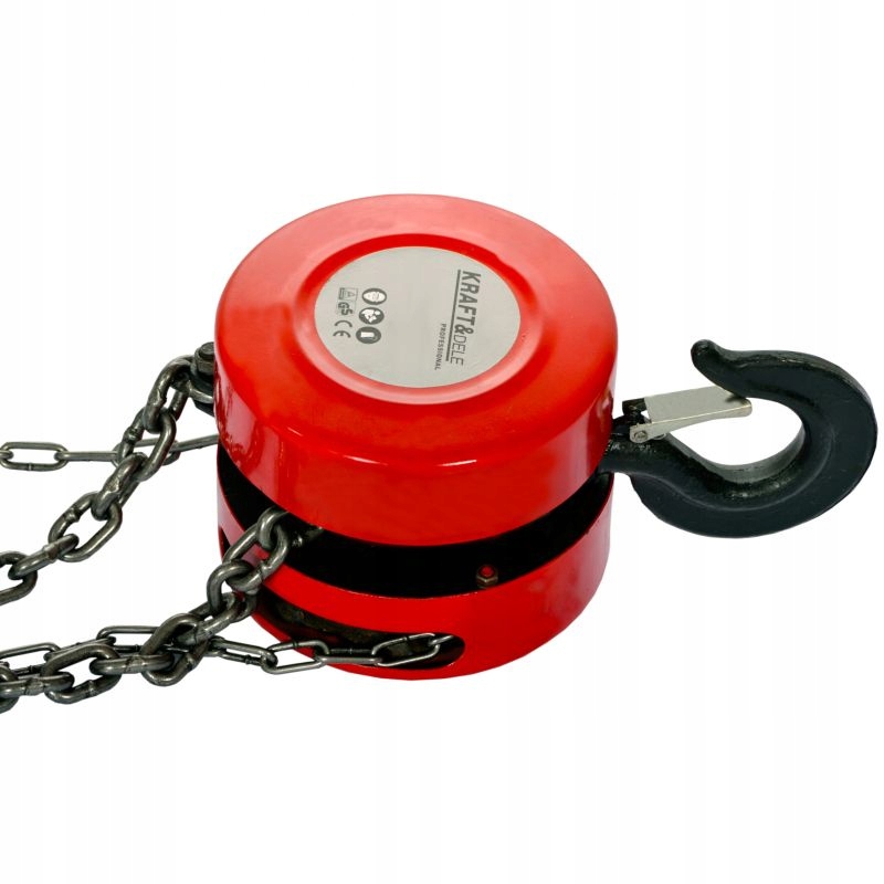 WCIĄGARKA WYCIĄGARKA ŁAŃCUCHOWA 2T DO SILNIKA 2,5M 2 TON WARSZTATOWA KRAFT