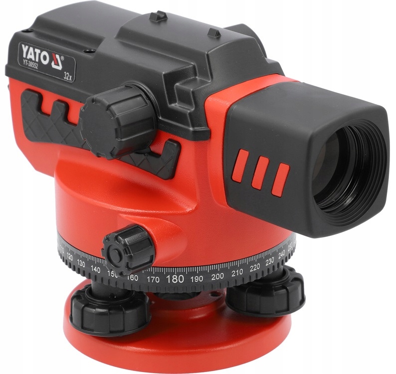 YATO ZESTAW NIWELATOR BUDOWLANY GEODEZYJNY 100m 32X IP54 + 5M ŁATA + STATYW