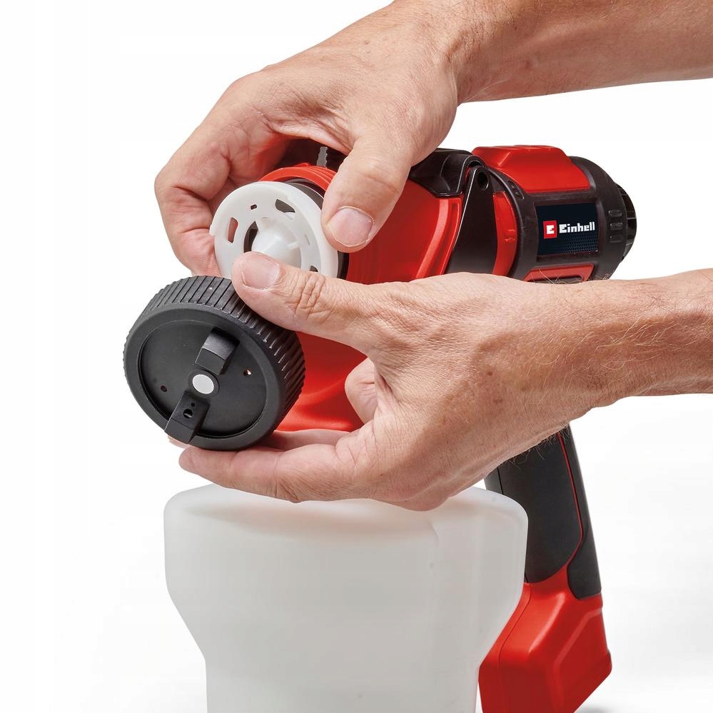 EINHELL AKUMULATOROWY PISTOLET DO MALOWANIA TE-SY 18/90 Li-Solo 18V DO FARB