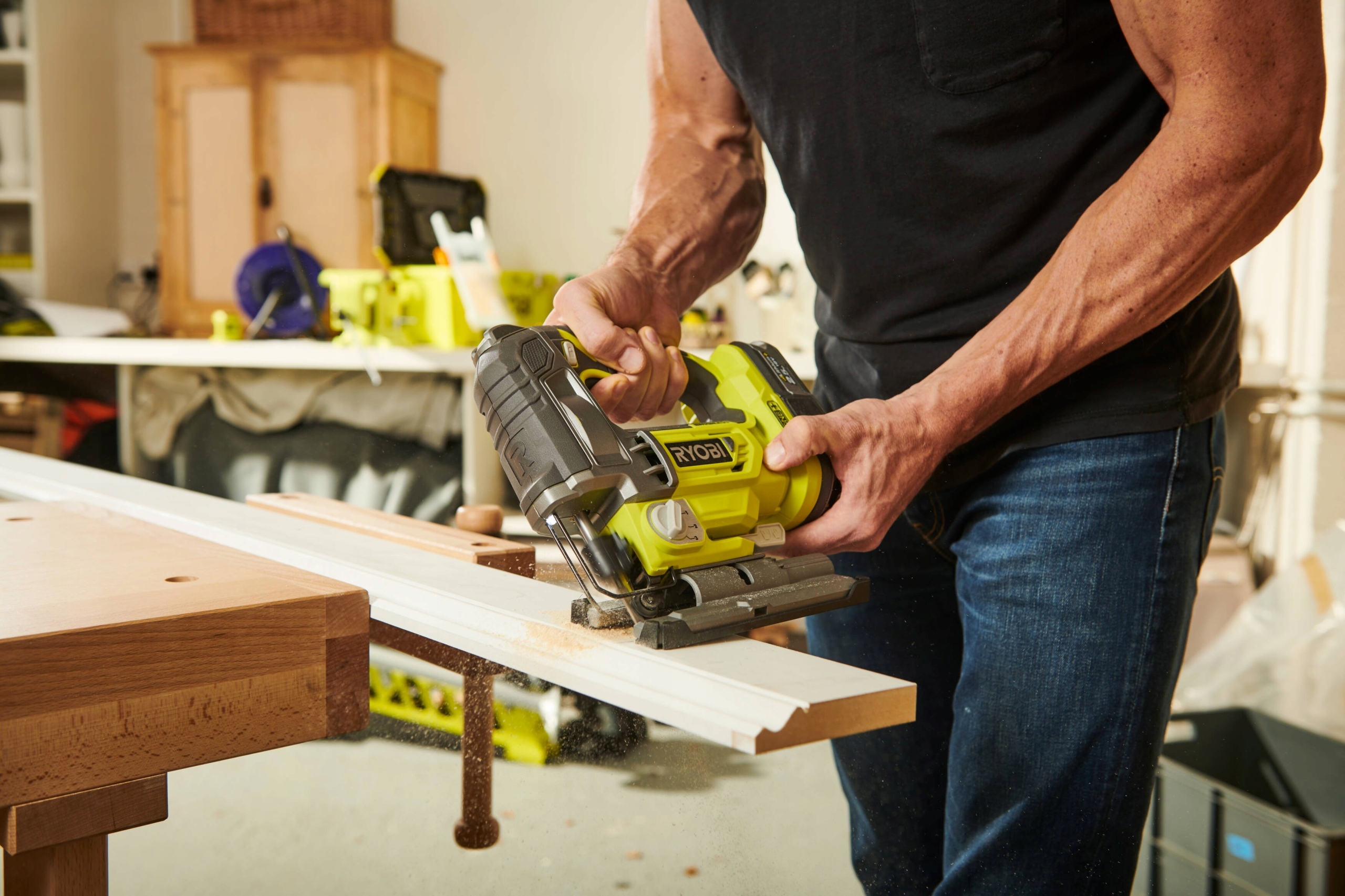 RYOBI WYRZYNARKA R18JS7 18V bezszczotkowy +10 BRZ