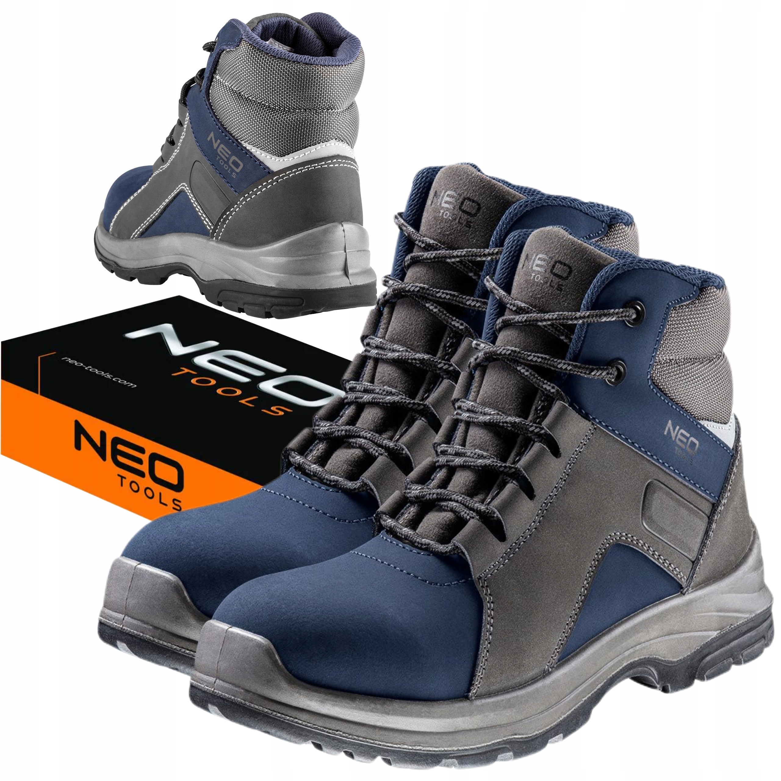 NEO BUTY PÓŁBUTY OBUWIE ROBOCZE TRZEWIKI O2 SRC NUBUK 82-750 r. 44