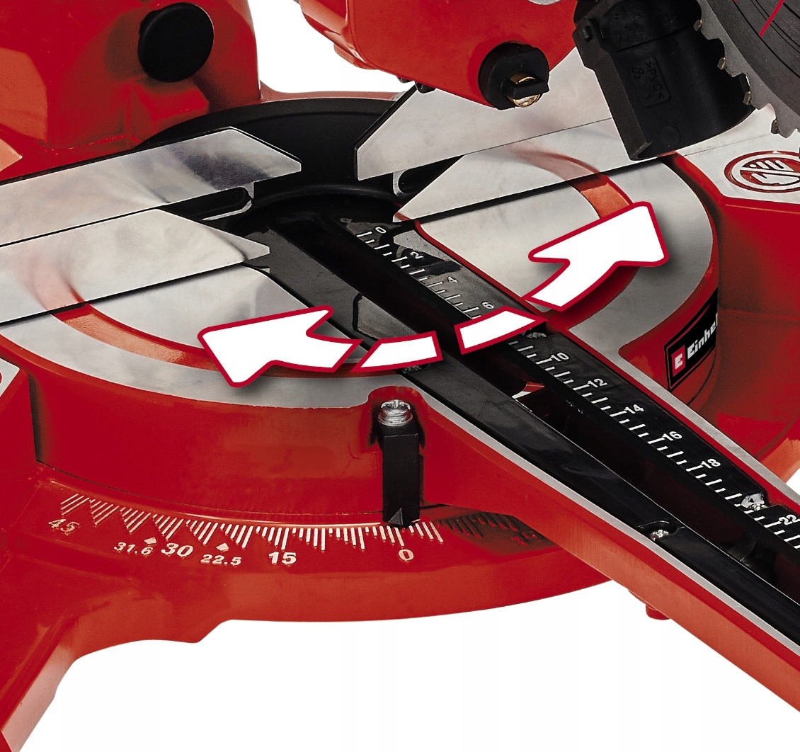 EINHELL PIŁA UKOŚNA TC-SM 2131/1 Dual LASER KAPÓWKA 1800W 210mm REGULACJA