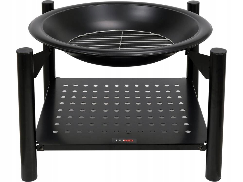LUND PALENISKO STALOWE OGRODOWE GRILL OGNISKO RUSZT+POKRYWA POGRZEBACZ 9914