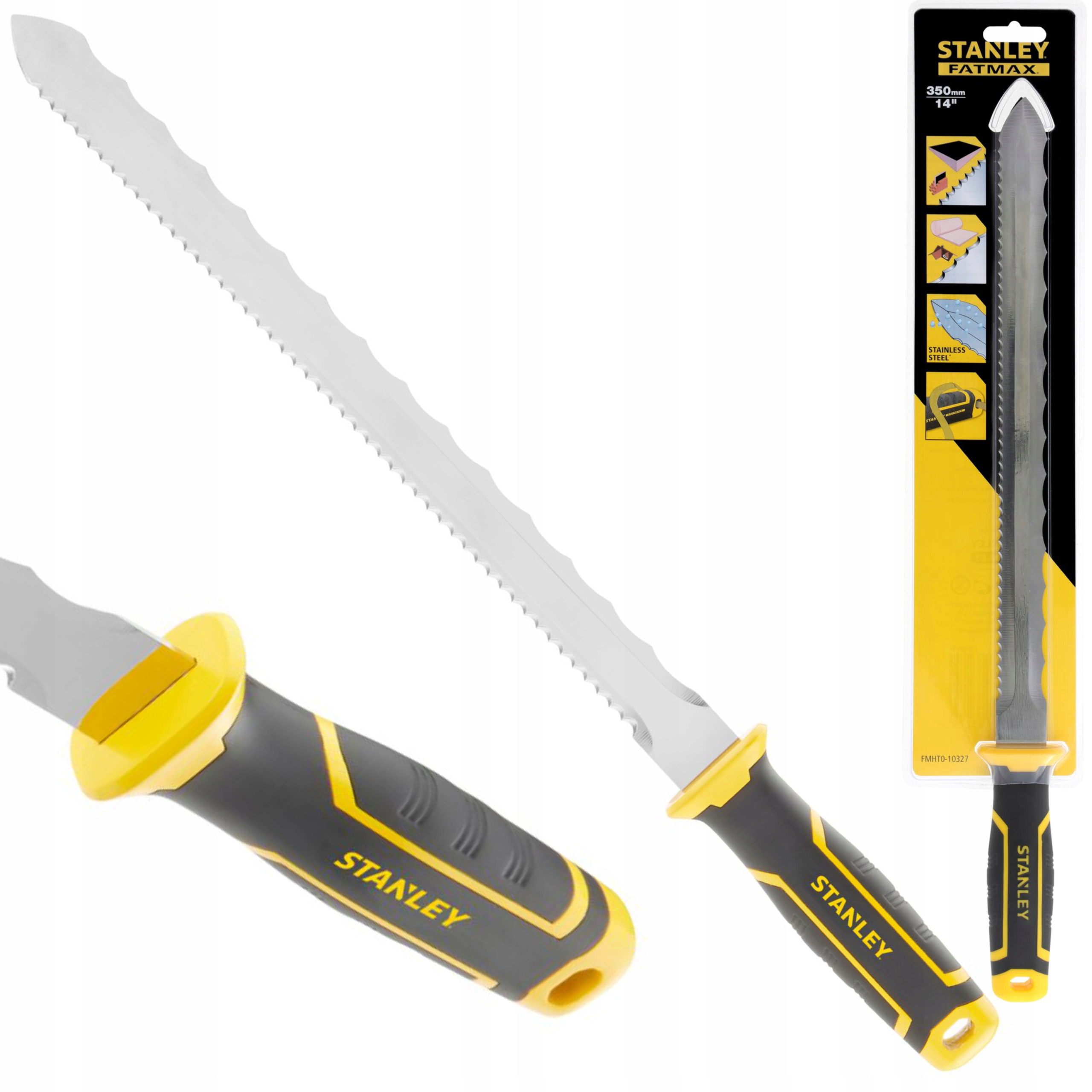 STANLEY NÓŻ 350 MM DO CIĘCIA IZOLACJI FATMAX FMHT0-10327 WYMIENNE OSTRZE