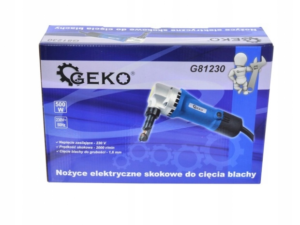 NOŻYCE ELEKTRYCZNE DO CIĘCIA BLACHY FALISTEJ SKOK