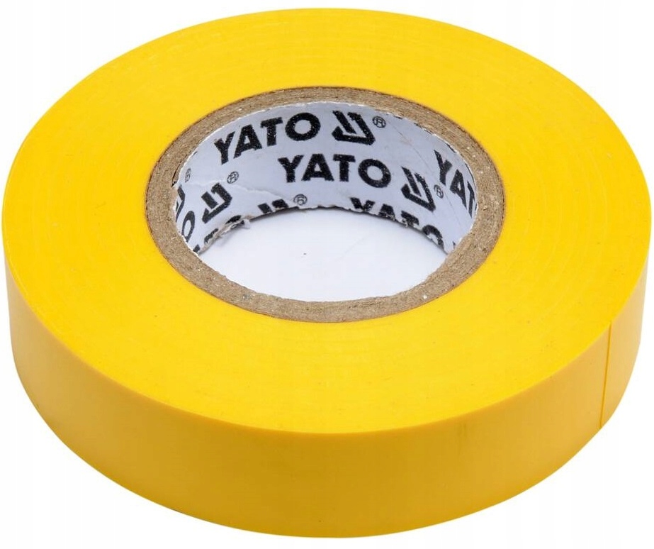 YATO TAŚMA IZOLACYJNA ELEKTROIZOLACYJNA 15MMX20MX0,13MM; ŻÓŁTA YT-81594