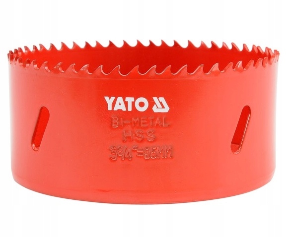 YATO OTWORNICA BIMETALOWA HSS M3 68 MM DO STALI ALUMINIUM I DREWNA 4-6 TPI