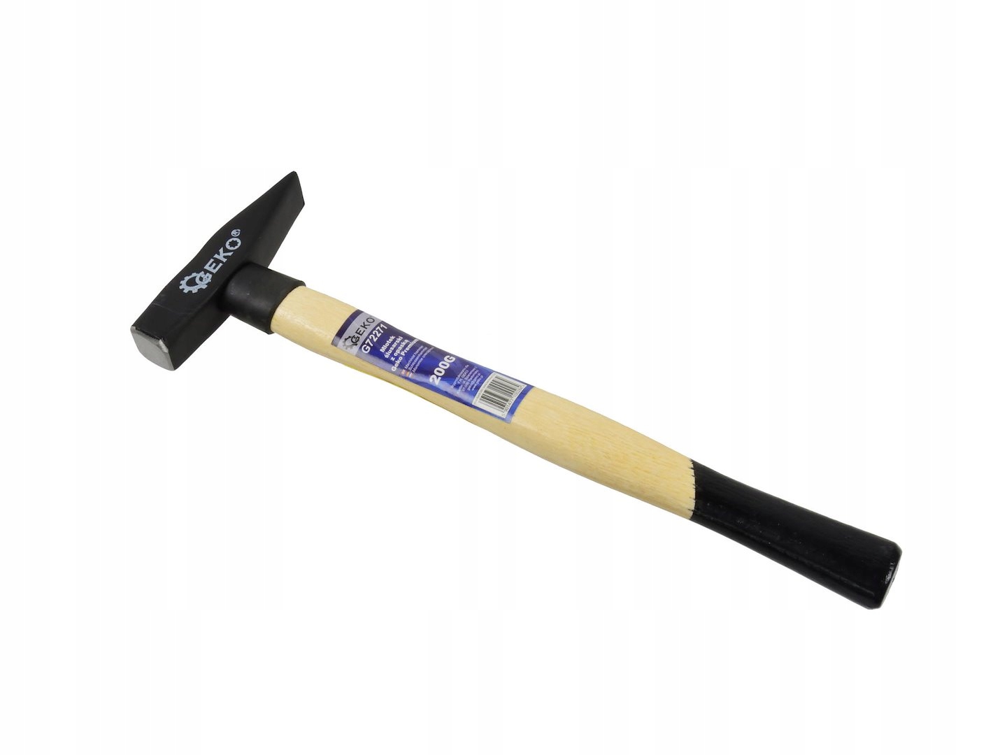 MŁOTEK ŚLUSARSKI 200G PREMIUM STAL WYSOKOWĘGLOWA DREWNO GEKO G72271