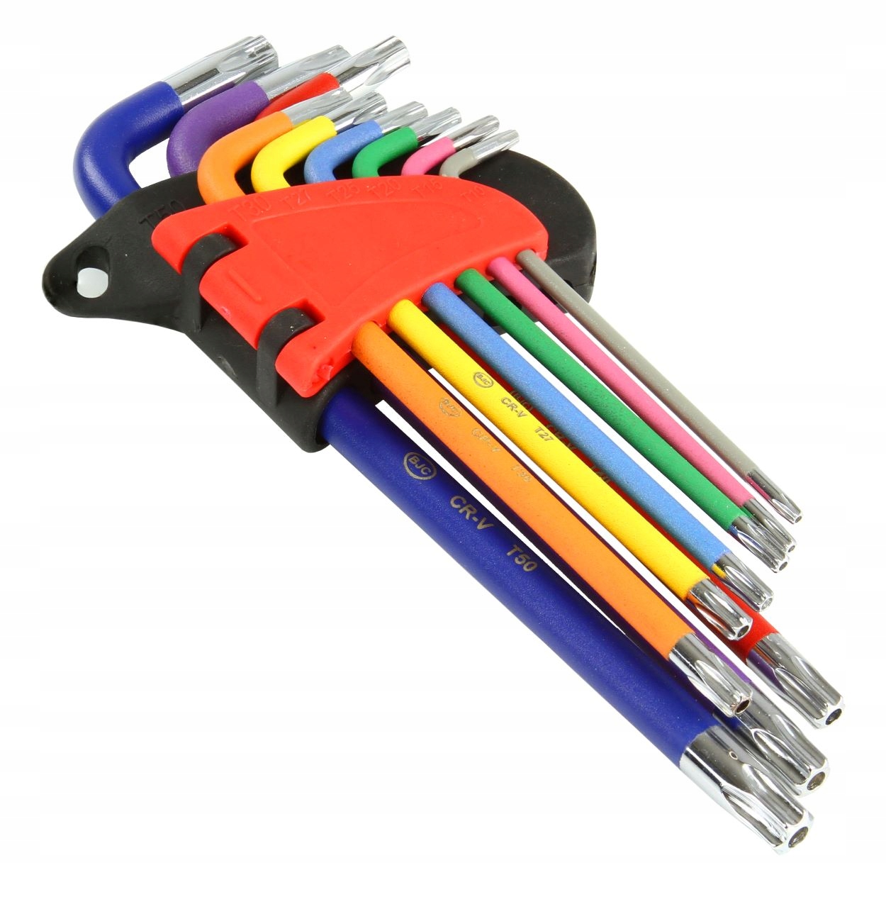 BJC KLUCZE IMBUSOWE TORX DŁUGIE T10-T50 9PCS CrV M66441