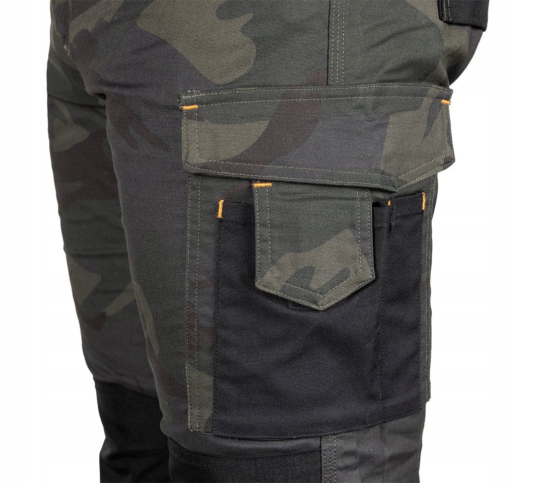 NEO SPODNIE ROBOCZE MIX&MATCH CANVAS WZMOCNIENIA ZIELONE MORO 81-350-1 XXXL