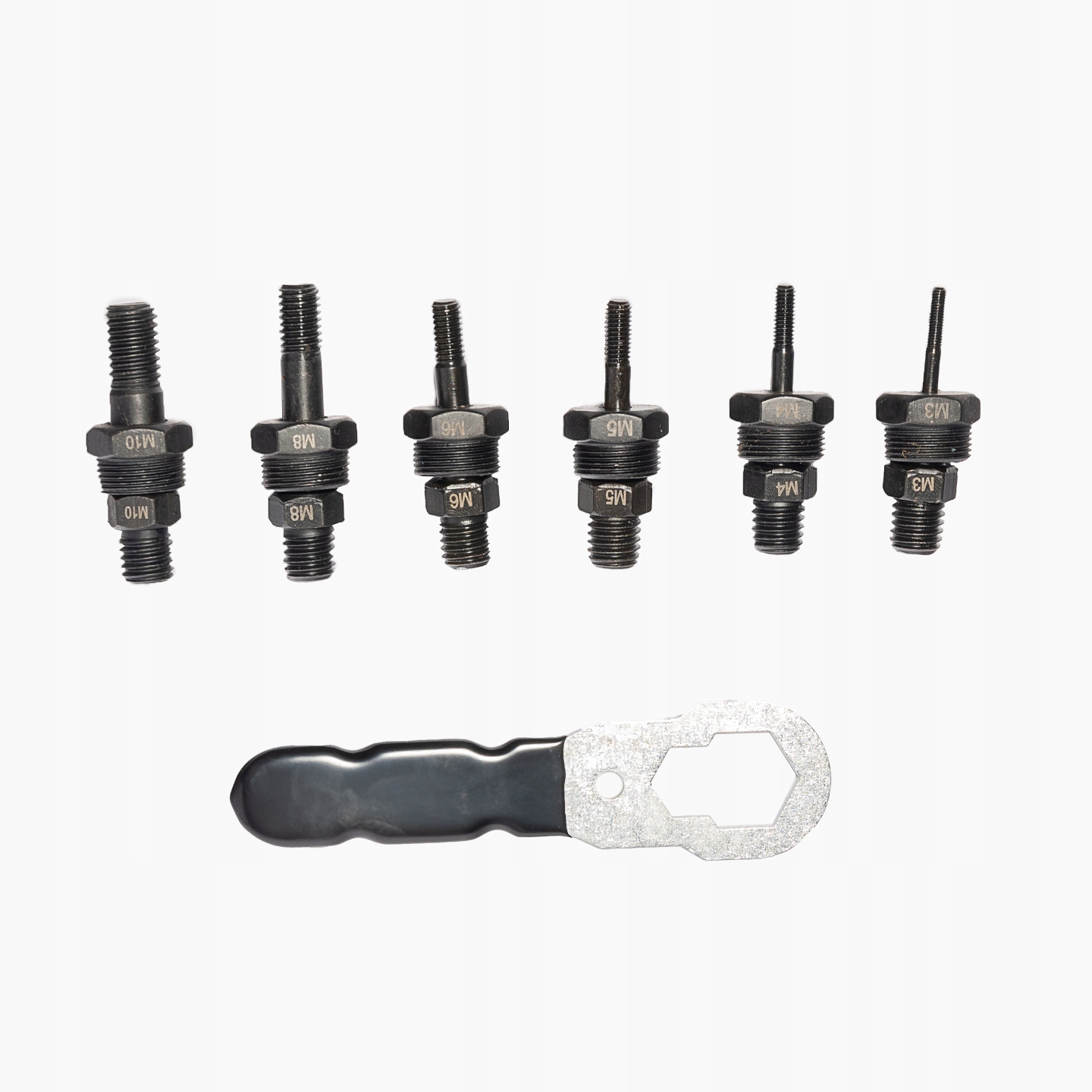 ZESTAW NITOWNICA DO NITONAKRĘTEK M3-M10 ADAPTER 8el WALIZKA S10558