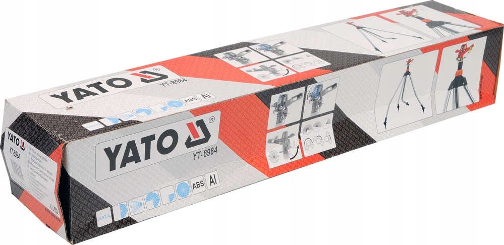 YATO ZRASZACZ IMPULSOWY OBROTOWY 360 NA STATYWIE DO 24m STATYW ALUMINIOWY