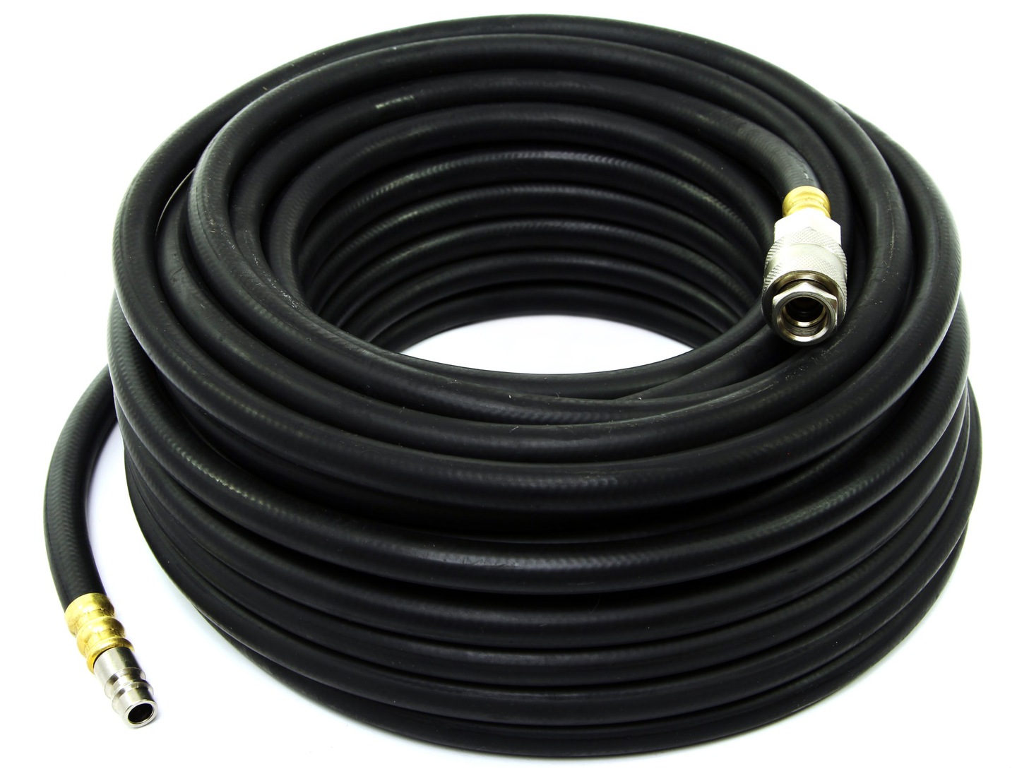 MAR-POL ZAKUWANY WĄŻ CIŚNIENIOWY GUMOWY 6X13mm 15m SZYBKOZŁĄCZKI M82102