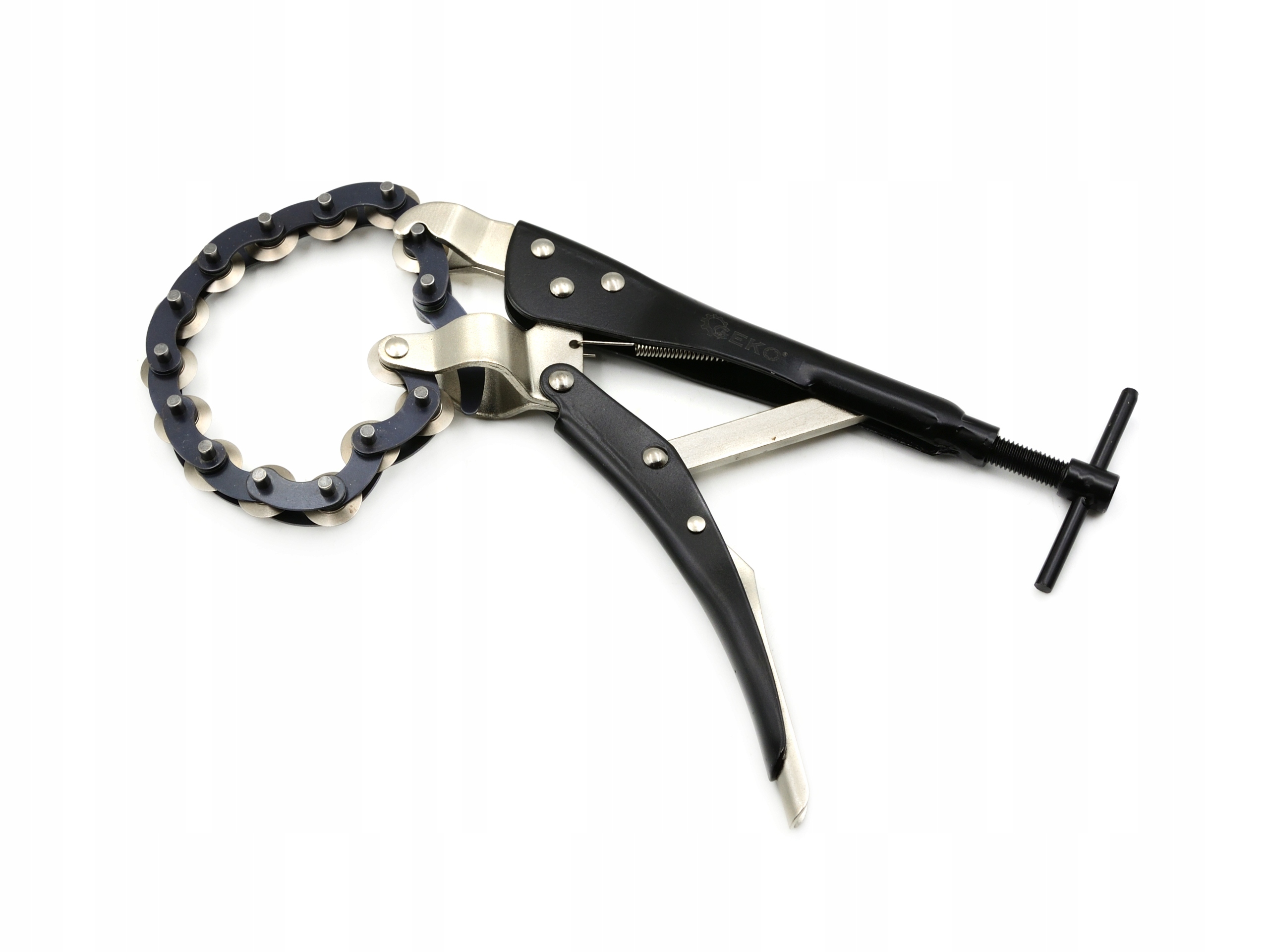 GEKO OBCINAK ŁAŃCUCHOWY DO RUR WYDECHOWYCH ŚREDNICA CIĘCIA 18-93MM G02726