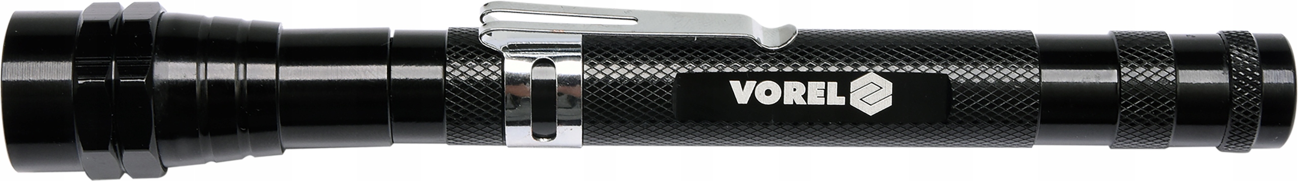 VOREL CHWYTAK TELESKOPOWY 170-565 mm Z MAGNESEM I 3 DIODAMI LAMPKA 78405
