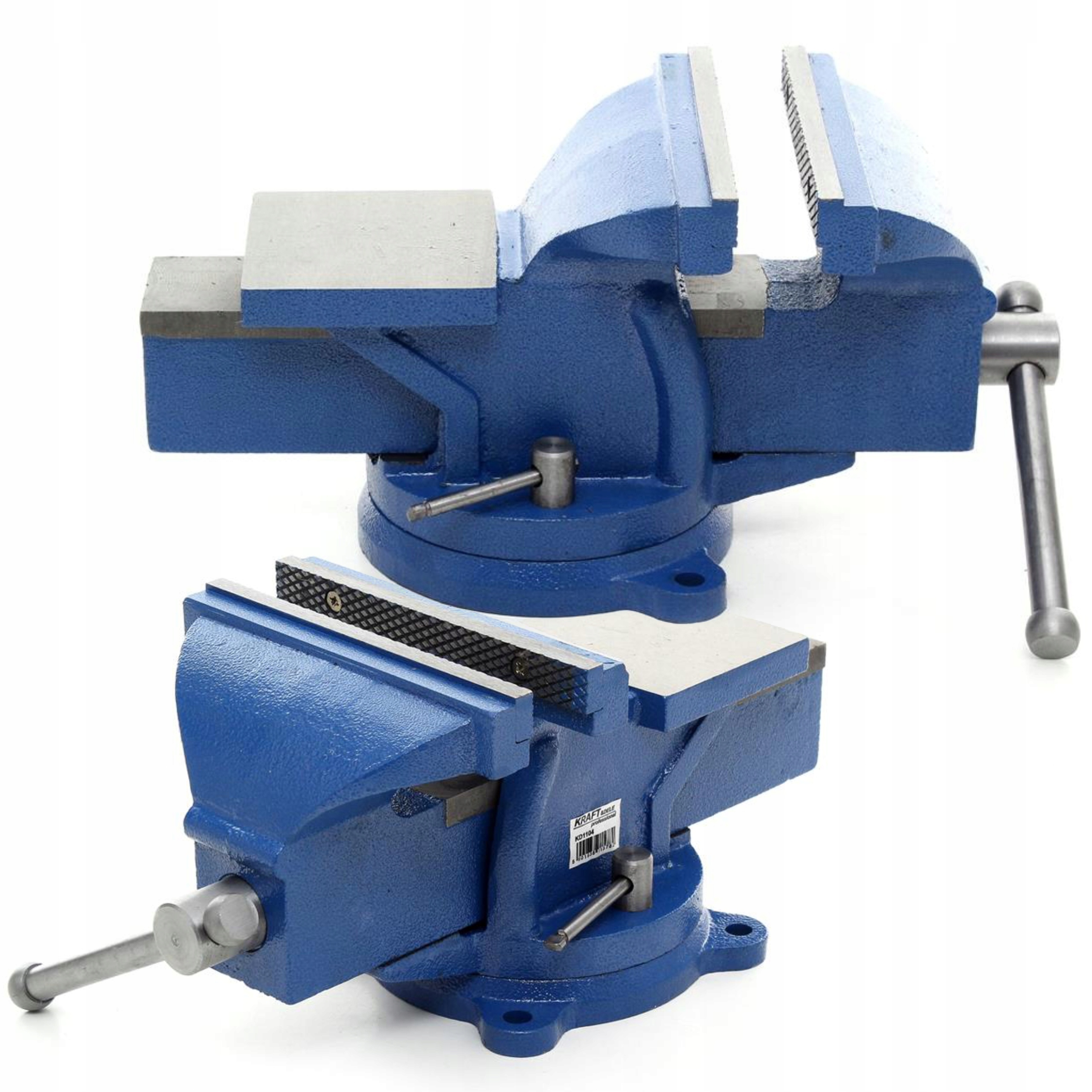 IMADŁO ŚLUSARSKIE STOŁOWE 100MM OBROTOWE Z KOWADŁEM MOCNE KOWADEŁKO KD1101