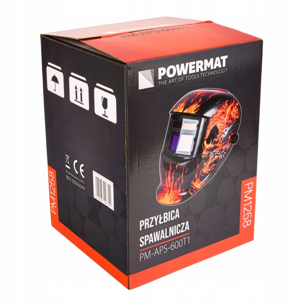 SAMOŚCIEMNIAJĄCA MASKA PRZYŁBICA SPAWALNICZA FILTR AUTOMATYCZNA LCD