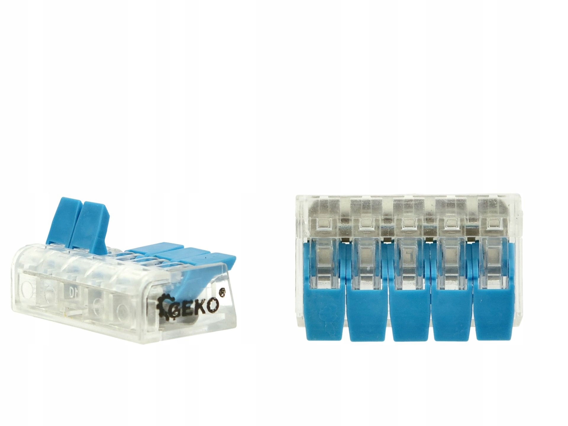 GEKO GEKO ZESTAW SZYBKOZŁĄCZEK ELEKTRYCZNYCH 60 ELEMENTÓW 0,2-4 mm2 G03080