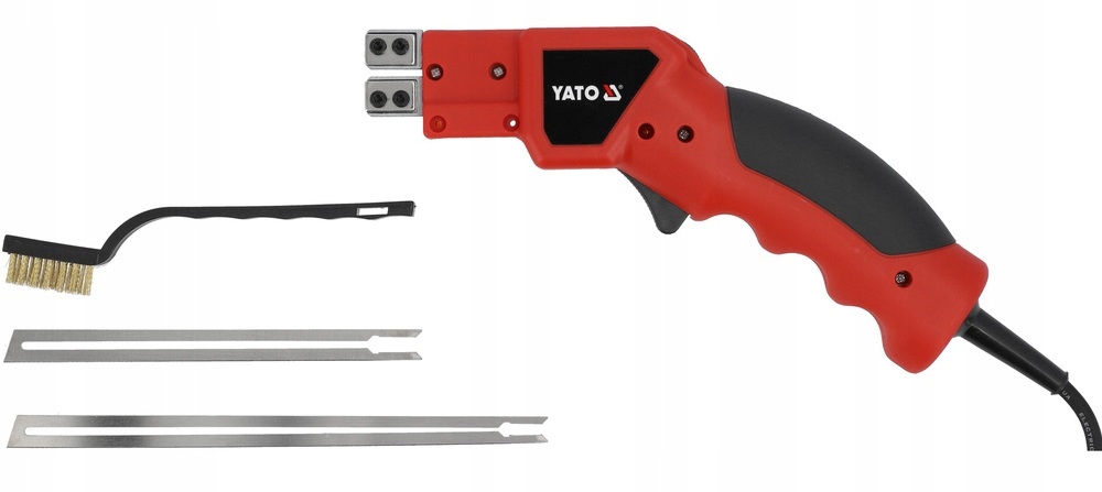 YATO NÓŻ DO STYROPIANU 150W WEŁNY MINERALNEJ OSTRZA WYMIENNE 200MM + 150MM