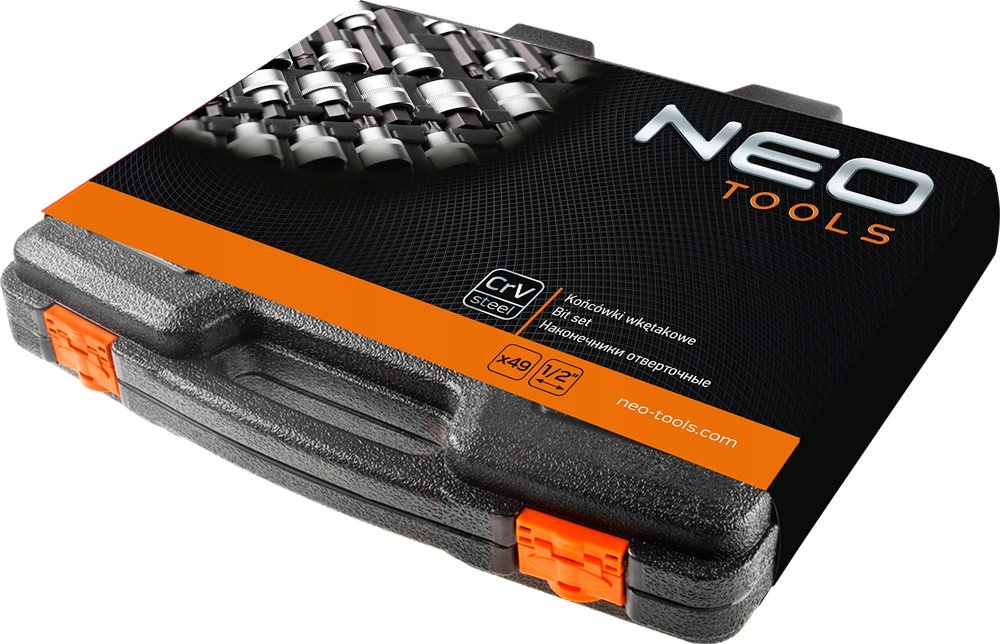 ZESTAW BITY NASADKI TORX HEX 49 SZTUK NEO 08-713