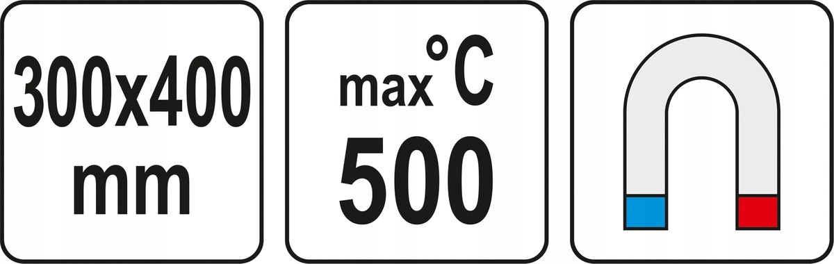 YATO MATA PODKŁADKA SILIKONOWA DUŻA SILOKON DO LUTOWANIA 40X30CM YT-82469