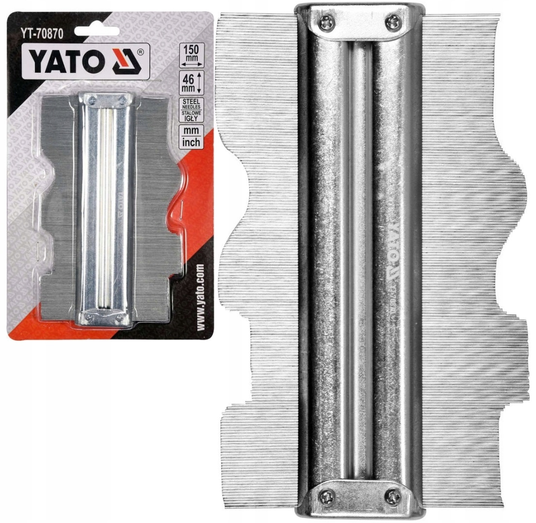 YATO WZORNIK DO PRZENOSZENIA KSZTAŁTÓW SZABLON METAL YT-70870