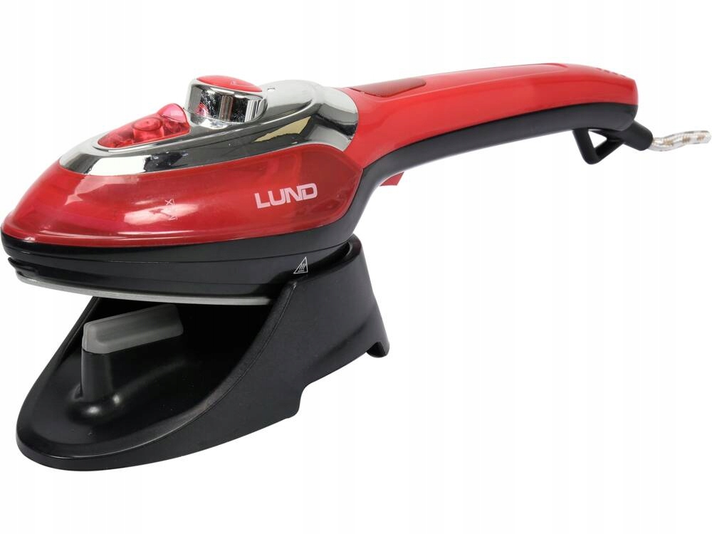 LUND ŻELAZKO PAROWE PAROWNICA RĘCZNA DO UBRAŃ STEAMER 1100W 3w1 2 SZCZOTKI