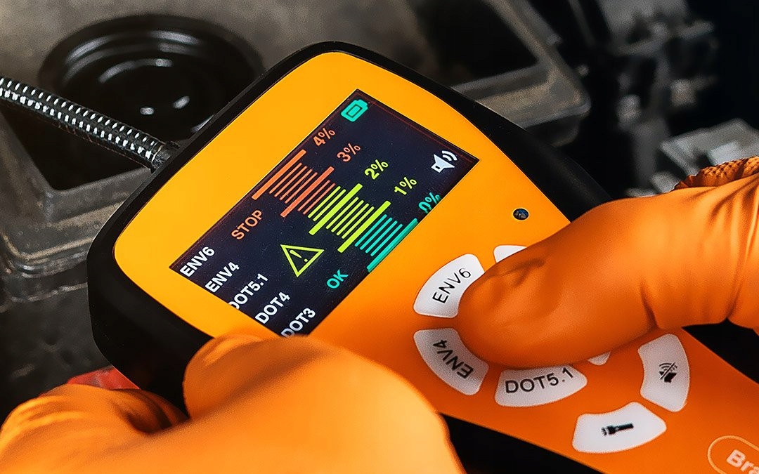 NEO ELEKTRONICZNY TESTER PŁYNU HAMULCOWEGO DOT3 DOT4 DOT5 EVN4 EVN6 11-273