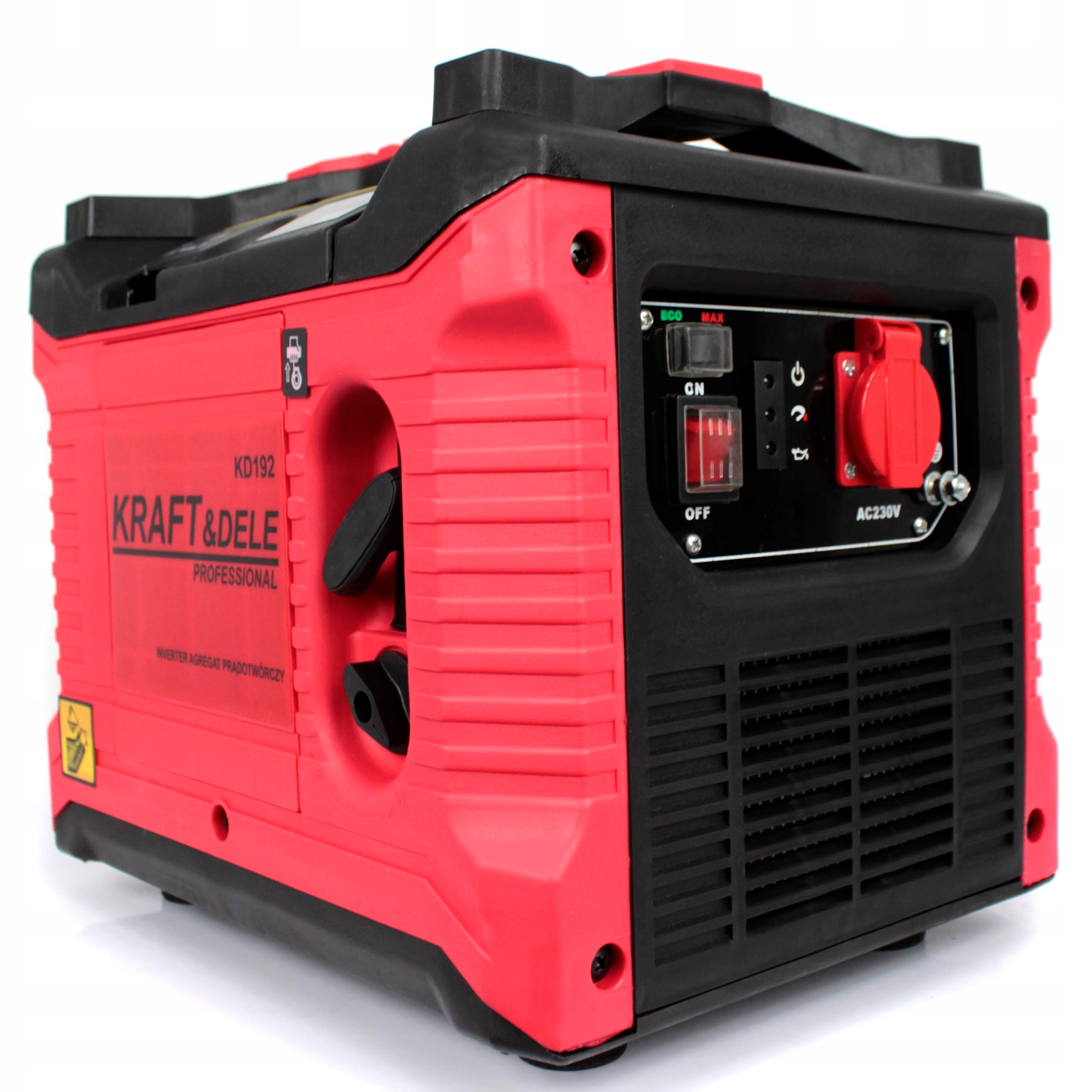 AGREGAT PRĄDOTWÓRCZY GENERATOR INWERTOROWY 1500W 230V KRAFT&DELE KD192