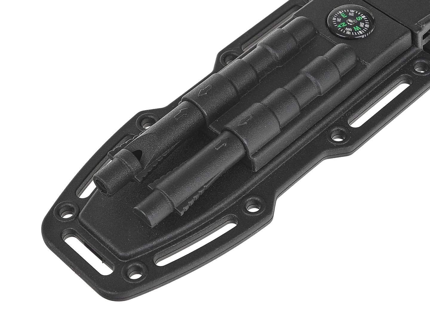 GEKO NÓŻ TAKTYCZNY 275/135MM Z KABURĄ BLACK SURVIVAL SERIES G01890