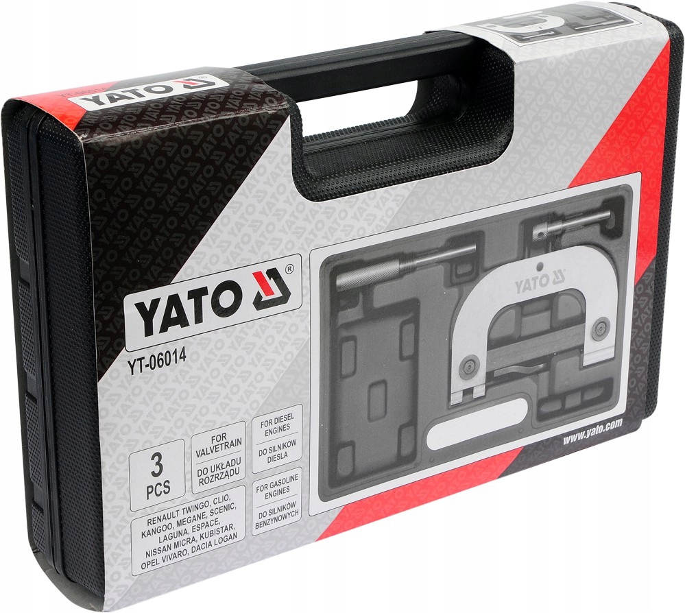 YATO ZESTAW BLOKAD ROZRZĄDU RENAULT 1,4-2,0 16V